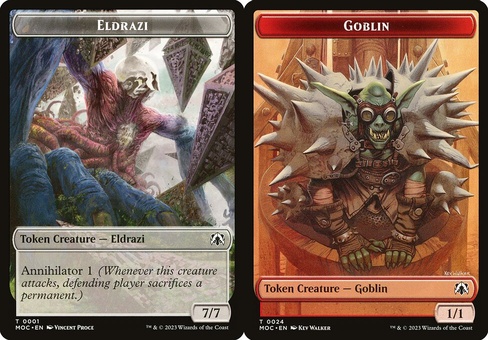Eldazi // Goblin (token)