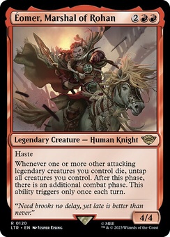 Éomer, Marshal of Rohan (foil)