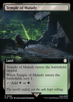 Temple of Malady (extended art)