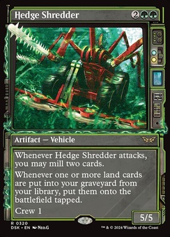 Hedge Shredder (showcase foil)