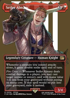 Seifer Almasy (borderless surge foil)