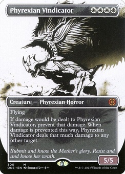 Phyrexian Vindicator (borderless foil)