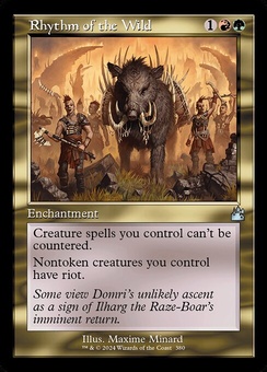Rhythm of the Wild (retro foil)