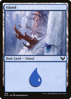 Island (foil) #368
