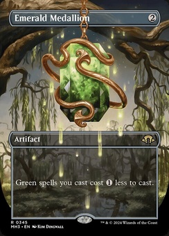 Emerald Medallion (borderless foil)