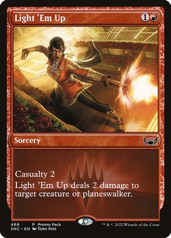 Light 'Em Up (promo pack foil)