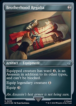 Brotherhood Regalia (etched foil)