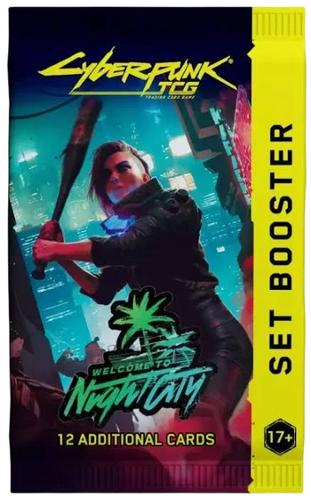 Cyberpunk TCG - Welcome To Night City Set Booster