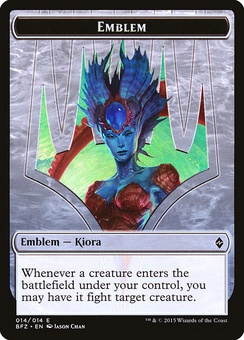 Kiora, Master of the Depths Emblem (token)