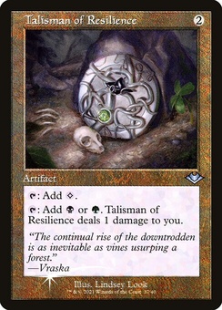 Talisman of Resilience (retro foil)