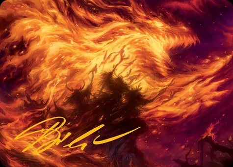 Stoke the Flames (art series - signed)