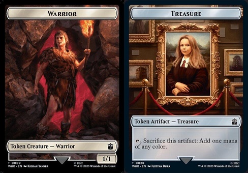 Warrior // Treasure #028 (token)