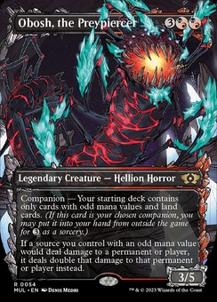 Obosh, the Preypiercer (showcase foil)