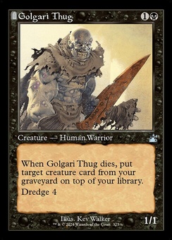 Golgari Thug (retro foil)