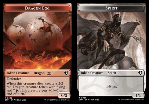 Dragon Egg // Spirit (token)