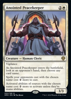 Anointed Peacekeeper (promo pack stamp)