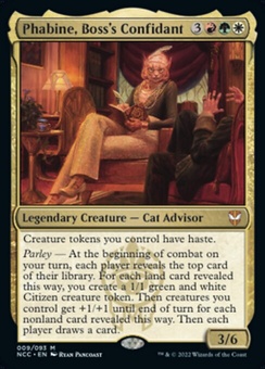 Phabine, Boss's Confidant (foil)