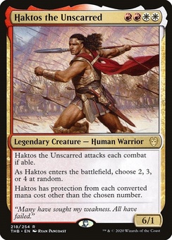 Haktos the Unscarred (foil)
