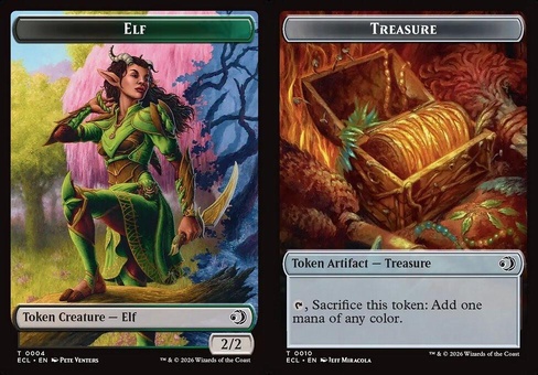Elf // Treasure (token)