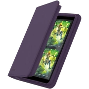 Ultimate Guard Zipfolio XenoSkin 8-Pocket Purple