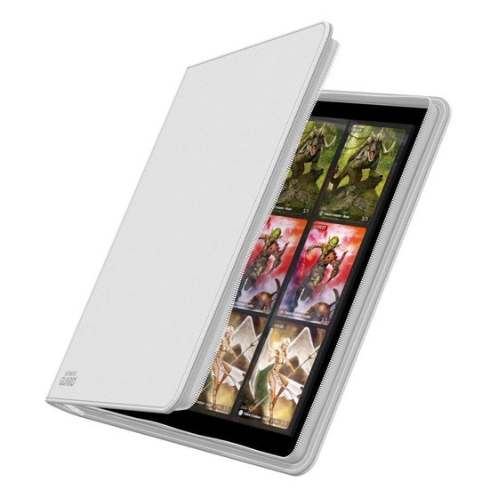 Ultimate Guard Zipfolio XenoSkin 24-Pocket White