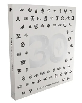 Ultra Pro 30th Anniversary 12-pocket Zippered PRO-Binder Ultra Pro 30th Anniversary 12-pocket Zippered PRO-Binder