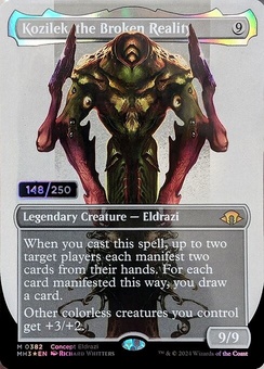 Kozilek, the Broken Reality (borderless)