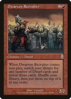 Dwarven Recruiter (ODY mystery booster)