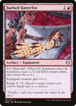 Barbed Batterfist (foil)