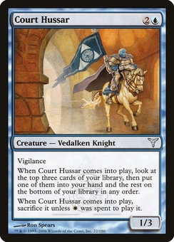 Court Hussar (DIS GD foil)