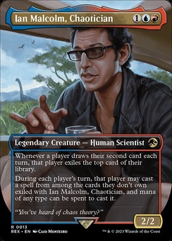 Ian Malcolm, Chaotician (foil)
