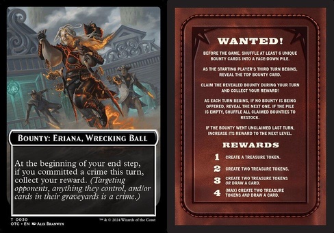 Bounty: Eriana, Wrecking Ball // Wanted! (token)