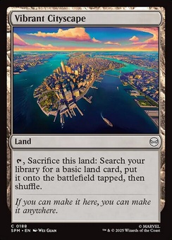 Vibrant Cityscape (foil)