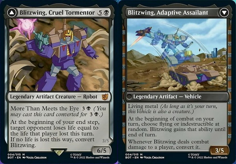 Blitzwing, Cruel Tormentor (foil)