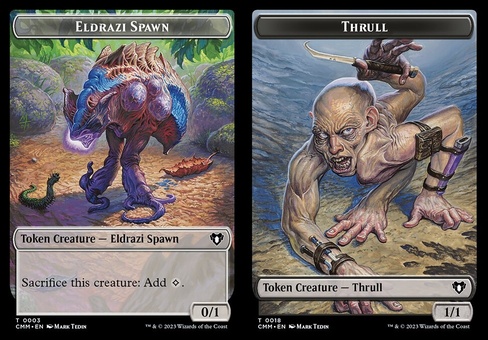Eldrazi Spawn // Thrull (token)
