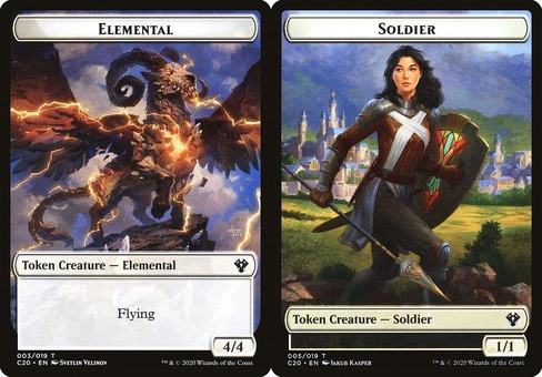 Elemental #3 // Soldier (token)