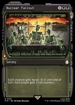 Nuclear Fallout (showcase foil)