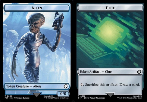 Alien // Clue (token)