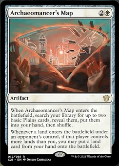 Archaeomancer's Map (mystery booster)