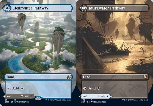 Clearwater Pathway // Murkwater Pathway (borderless)